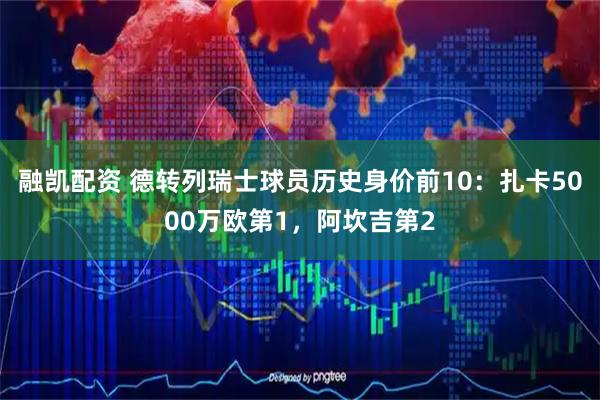 融凯配资 德转列瑞士球员历史身价前10：扎卡5000万欧第1，阿坎吉第2